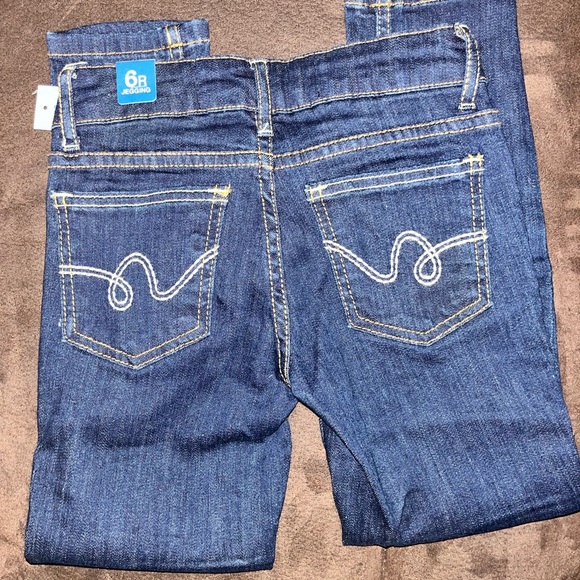 NWT GIRL’S P.S. FROM AEROPOSTALE JEANS SIZE 6R - Picture 4 of 5